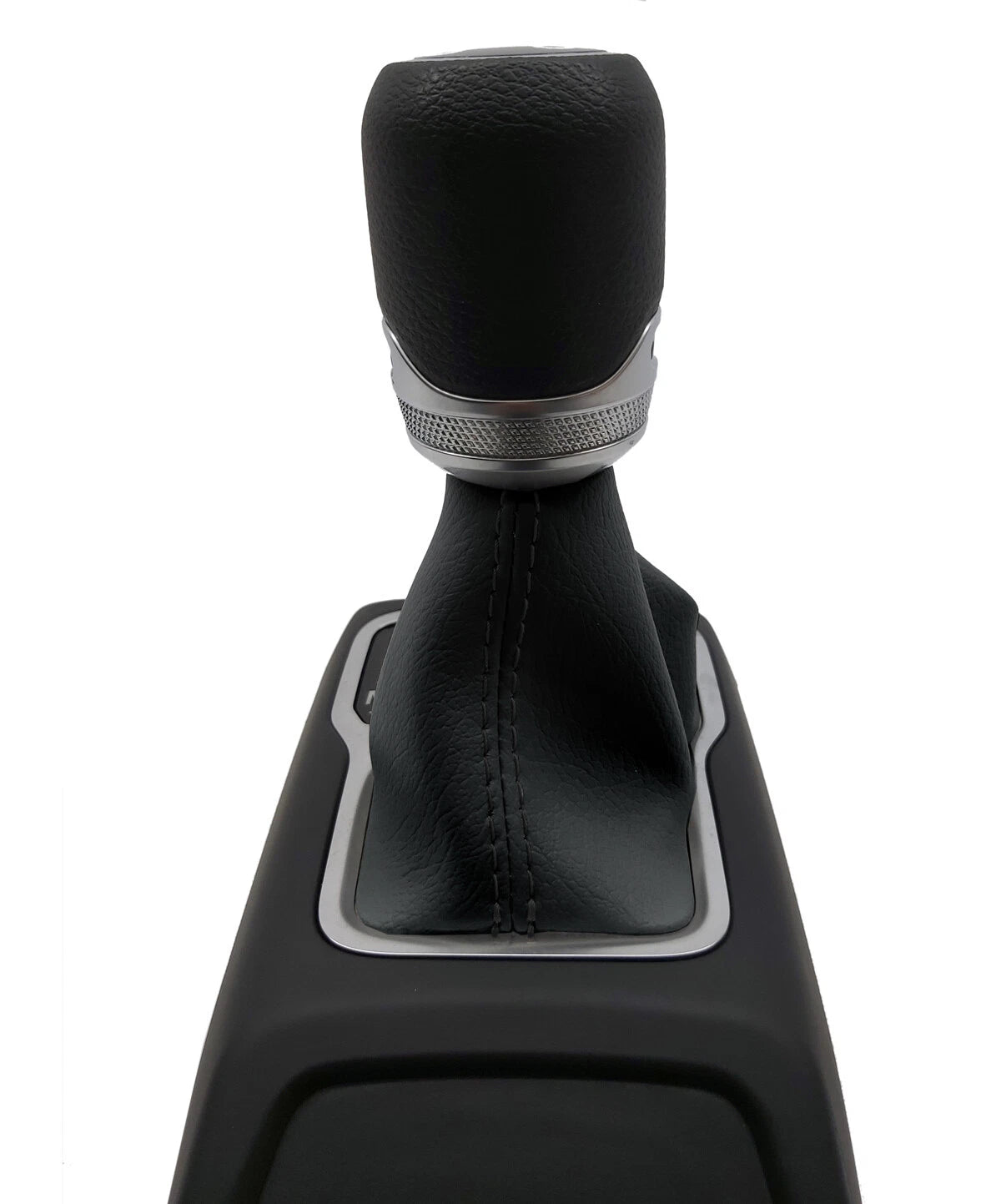 Shift Boot Cover for Jeep Wrangler (2018–2020) Black PVC Leather
