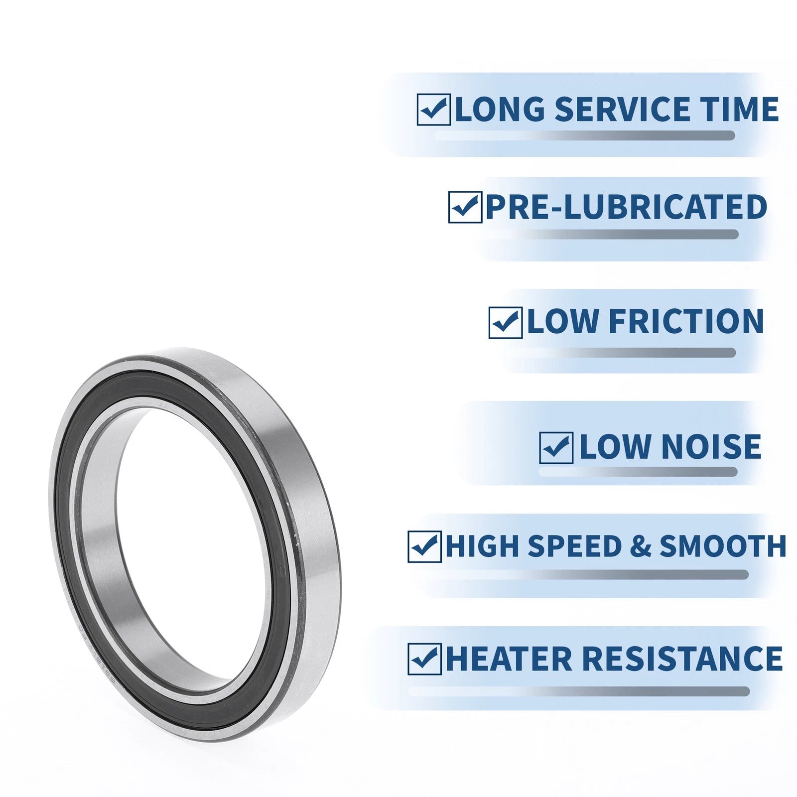 Deep Groove Ball Bearing 6916VV for Scooter Skateboard (P0 80x110x16mm)