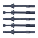 Set of 5 Black Rubber Oil Line Hose Pipes for MS290 MS390 MS310