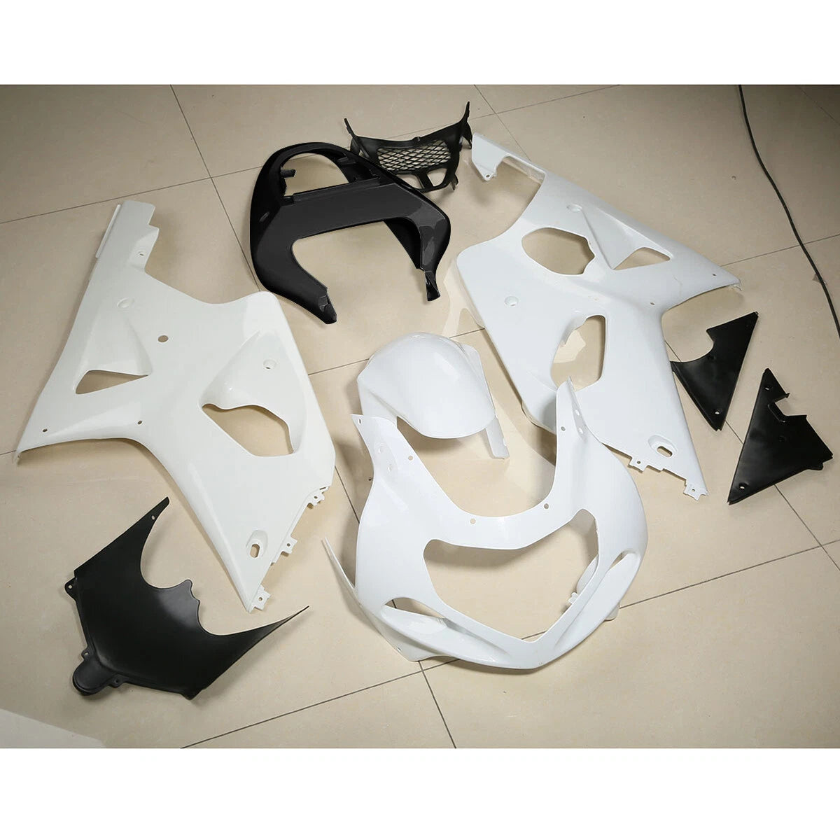 Injection Unpainted ABS Fairing Bodywork Kit for Suzuki GSXR1000 (2000–2002)