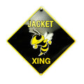 Metal Sign for Georgia Tech Yellow Jackets (12")