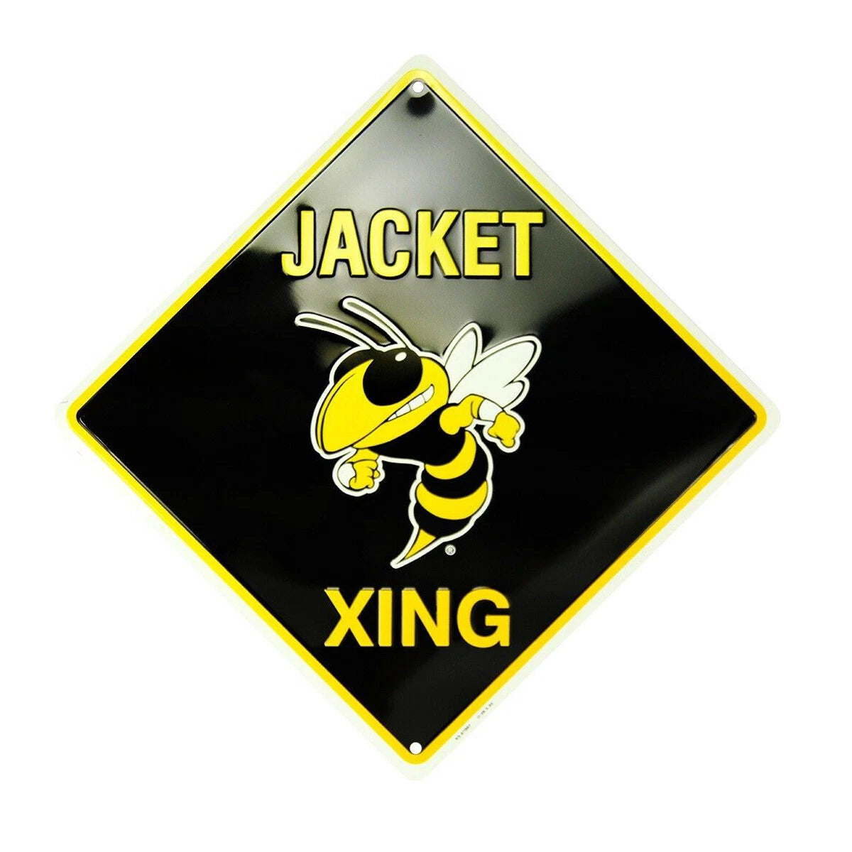 Metal Sign for Georgia Tech Yellow Jackets (12")