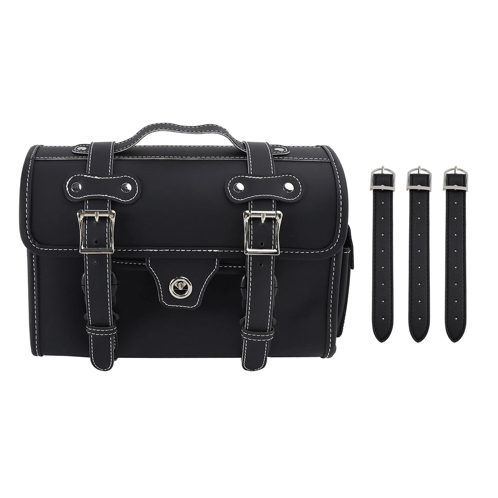 Saddlebag Storage Pannier for Scooter Motorcycle (White)