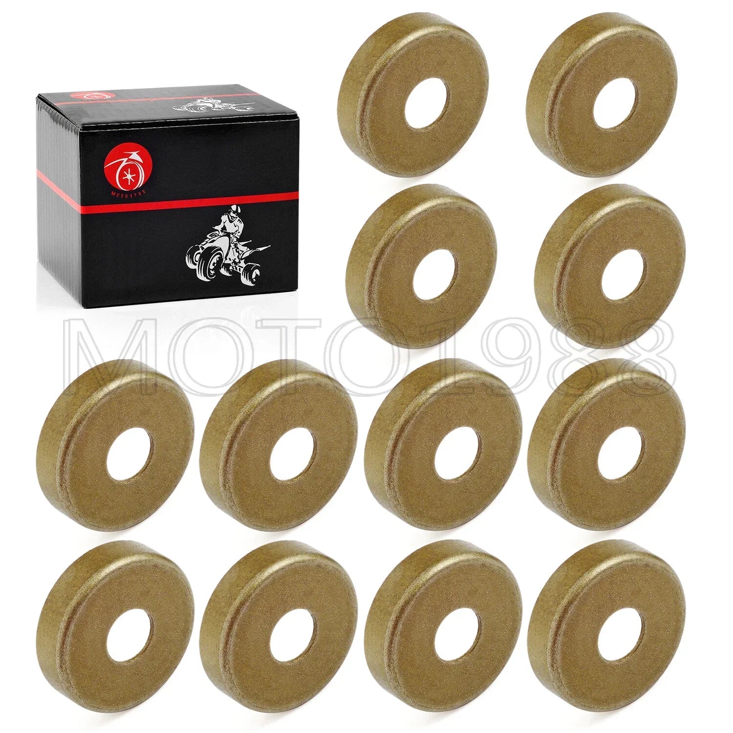12 x A Arm Dust Cover Seal Caps Kit for Yamaha Banshee YFZ350 (1987–2006)