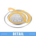 Engine Start Ignition Button Sticker for Honda Accord (2018-2022) Silver Tone