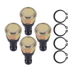 4X Upper Lower Front Ball Joints for Polaris RZR 570 800 900 (2010–2021) 7061220