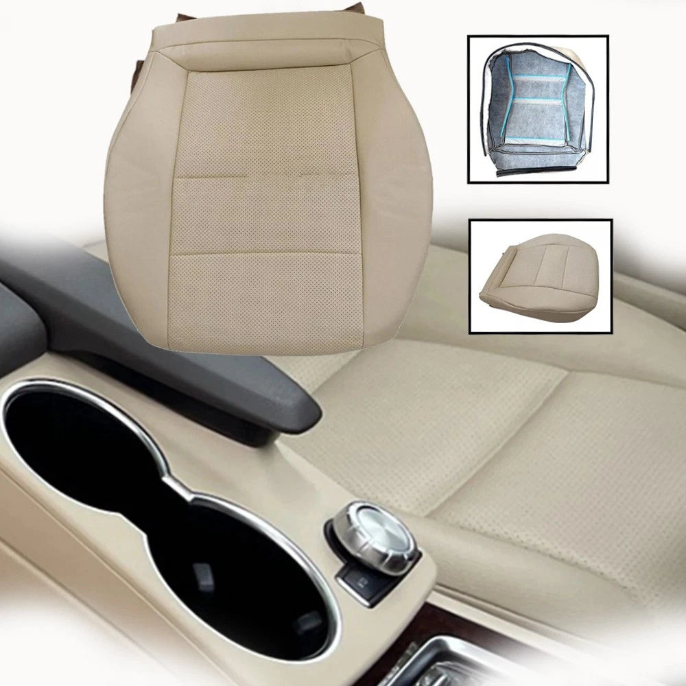 Driver Bottom Replacement Seat Cover for Mercedes Benz GLK350 (2008–2015) Beige