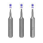 Set of 4 Magnetic Tip Screwdriver Bits for