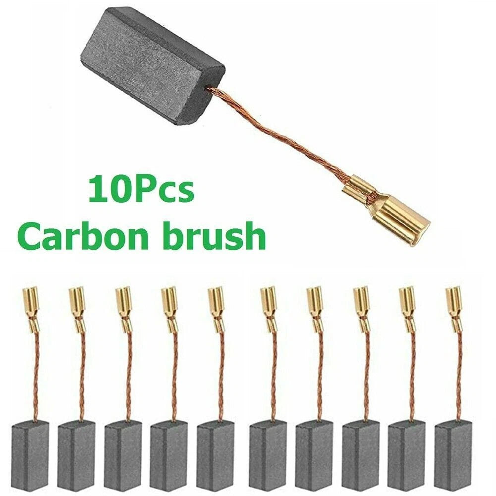 Set of 10 Carbon Brushes for Bosch Angle Grinder