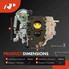 2X Carburetor 2 Barrel for Mitsubishi Tredia L200
