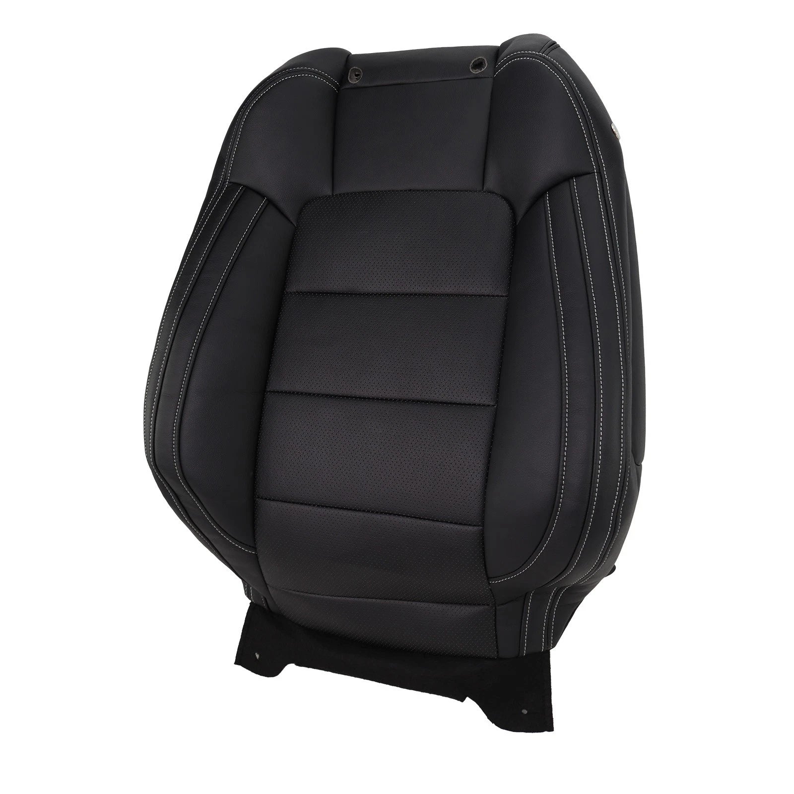 Black Microfiber Driver Bottom Cover for Ford Mustang (2015–2023)