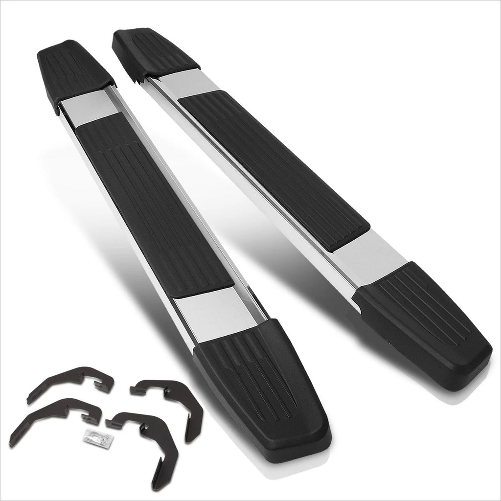 Set of 2 Step Pad Side Nerf Bar Running Boards for Silverado/Sierra (2007–2019)