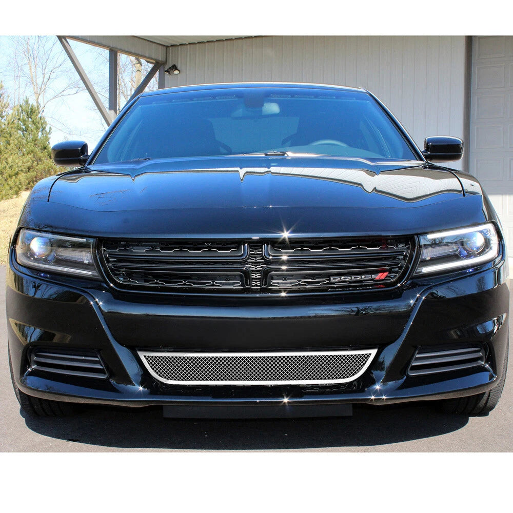 Stainless Chrome Mesh Grille for Dodge Charger (2015-2023)
