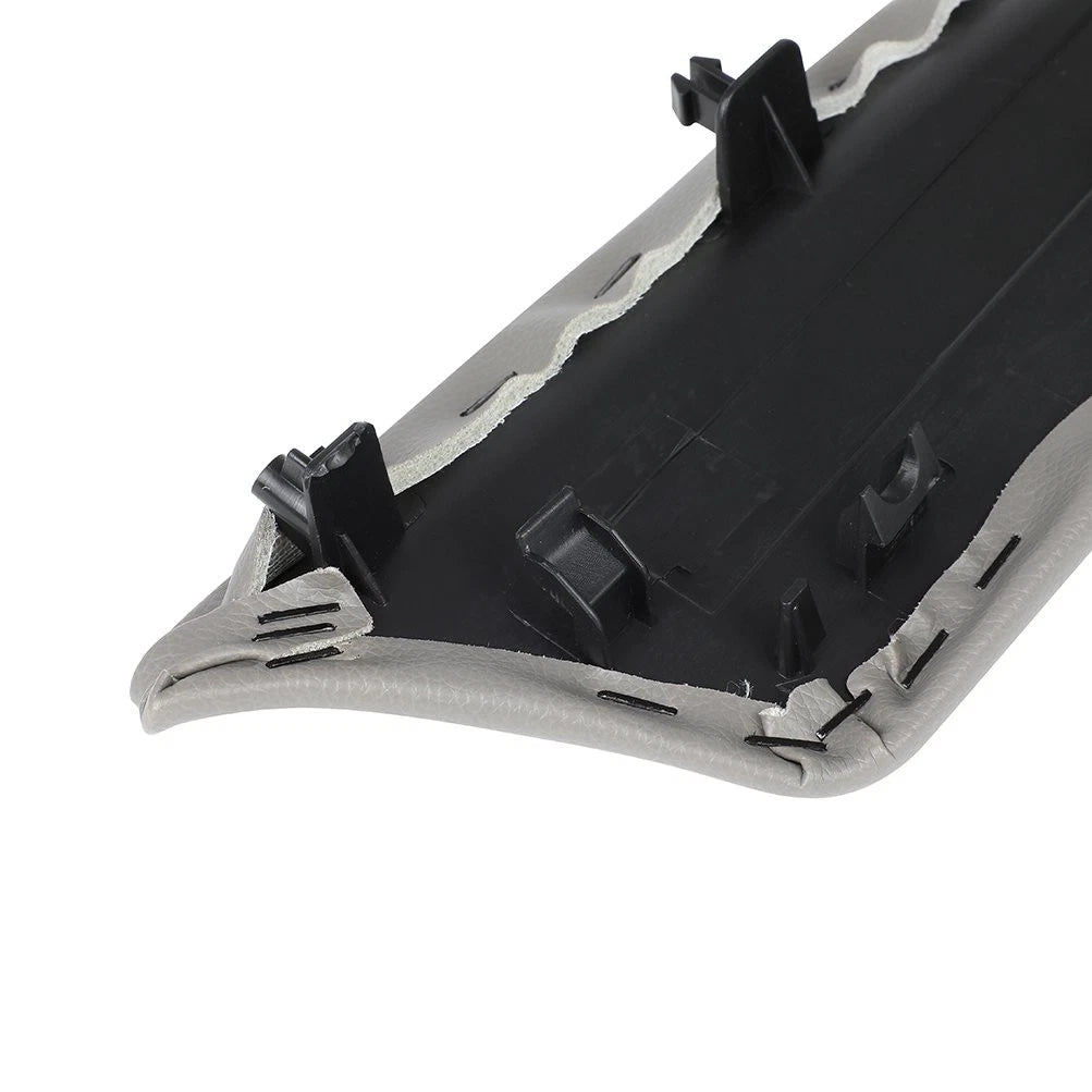 Complete Door Panel Armrest Leather & Base Plate for Honda Accord (2008–2012) Grey