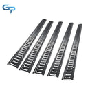 Set of 5 Track Tie Down Rails for Garages Vans Trailers