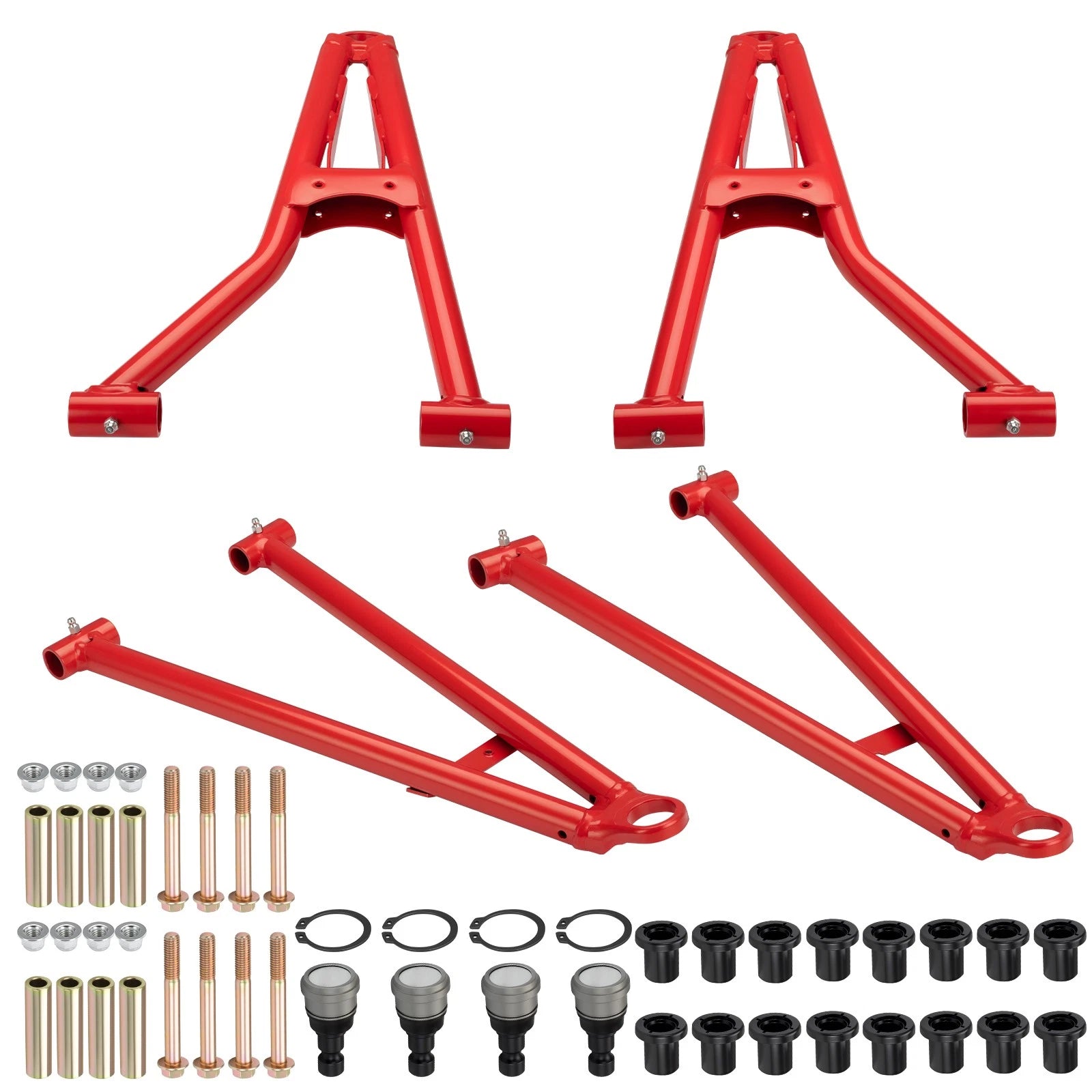 Front A-arm Upper and Lower with Ball Joint Bushing for Polaris Sportsman (2000-2023)