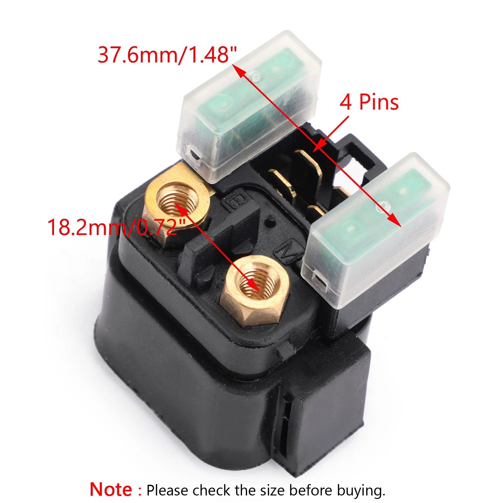 Starter Relay Solenoid Switch for Yamaha YXR 660 Rhino (2004–2008)