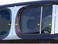 8pc. Luxury FX Chrome Pillar Post Trim fit for 2009-2014 Nissan Cube