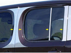 8pc. Luxury FX Chrome Pillar Post Trim fit for 2009-2014 Nissan Cube