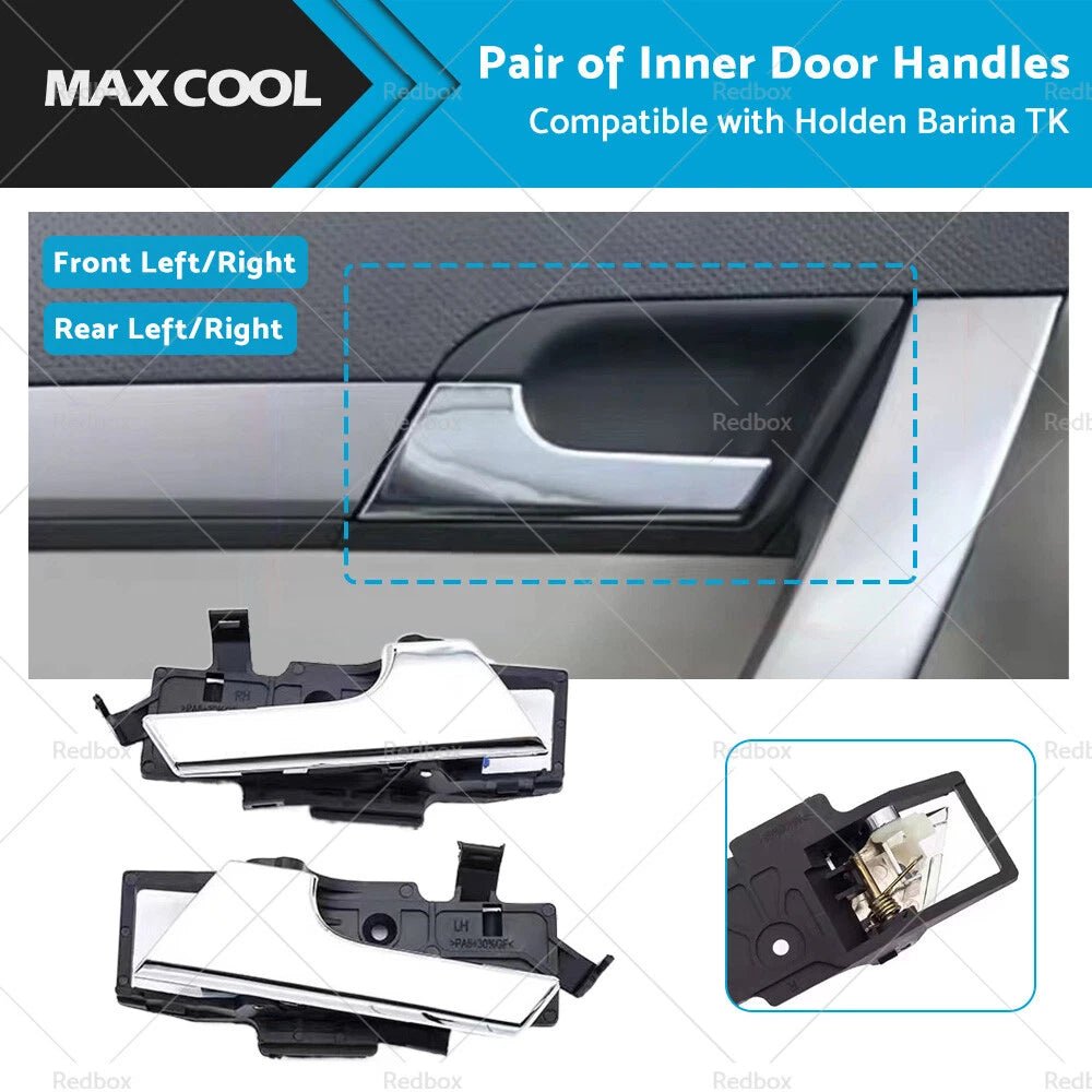 Inner Door Handle Pair for Holden Barina TK (2005–2011)