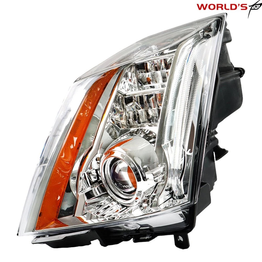 HID Headlight Set for Cadillac CTS (2008–2014) Projector Chrome