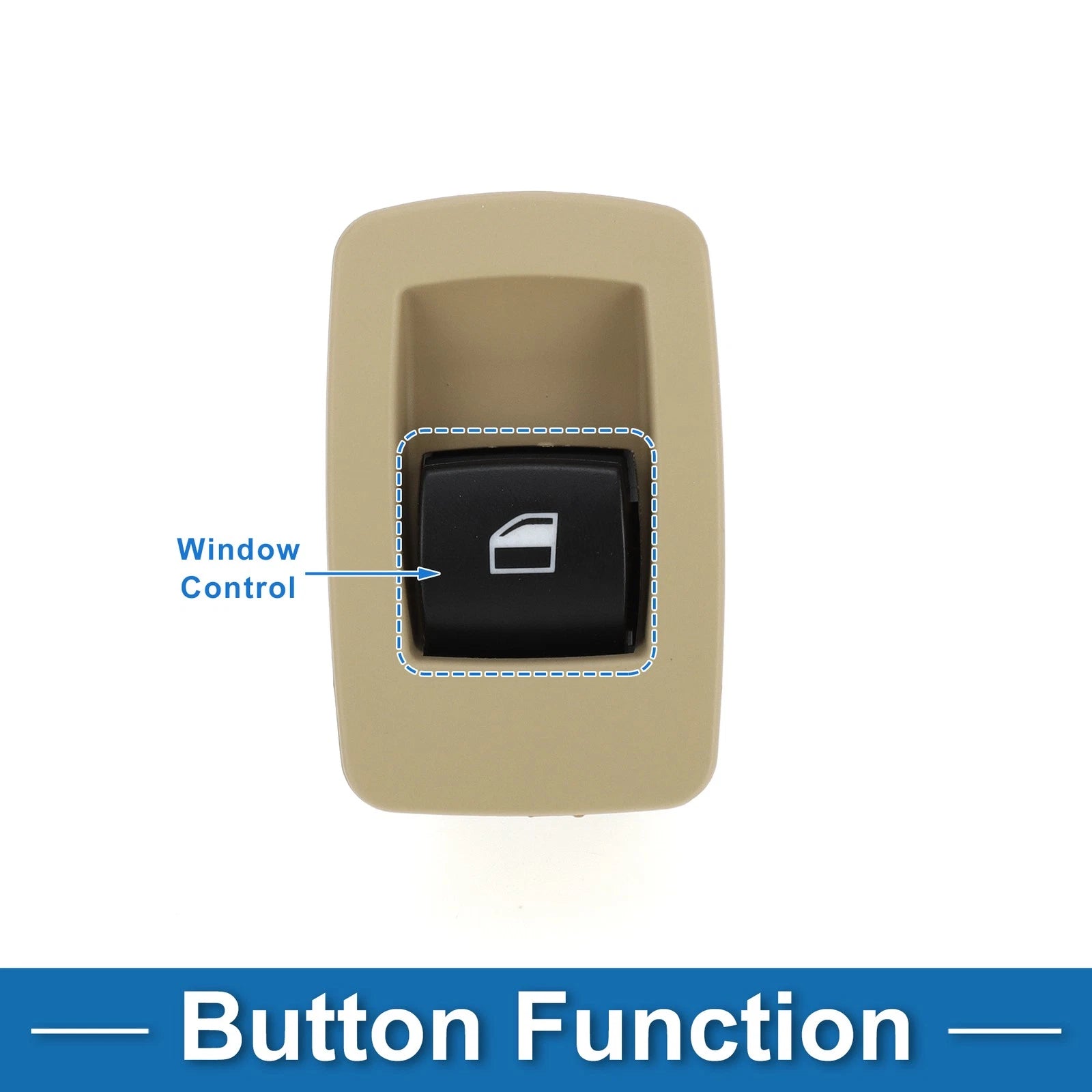 Power Window Switch for BMW 325i 328i 330i 335i (2006) No. 61316945876 Beige