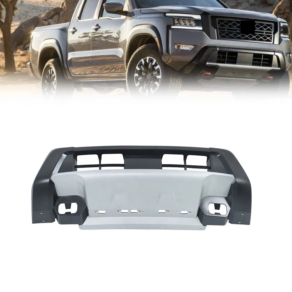 Front Lower Bumper Cover for Nissan Frontier (2022–2024) Silver
