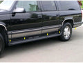 10pc Luxury FX Chrome Door Molding (w/Flares) for 1992-1999 Chevy Suburban