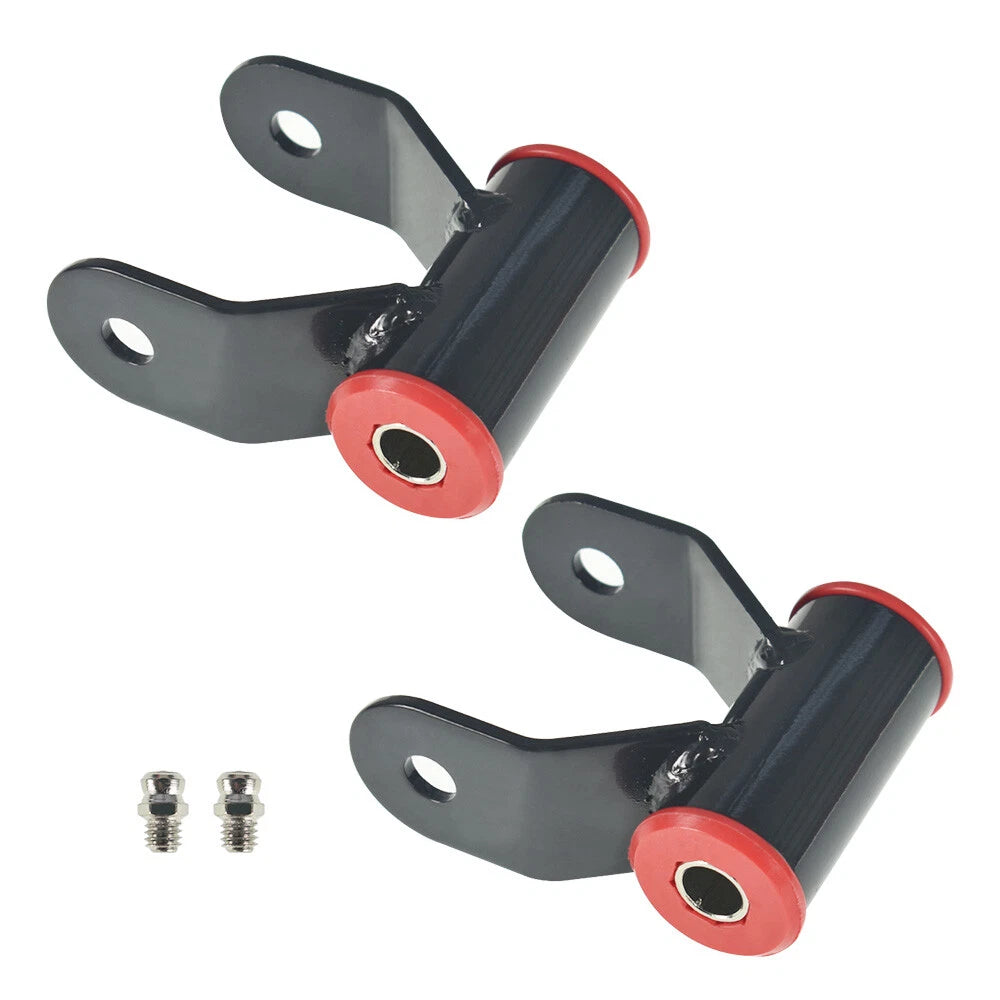 2X Drop Rear Lowering Shackles Leveling Kit for Dodge Ram 1500 2WD (2002–2008)