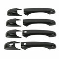 Set of 4 Glossy Black Door Handle Covers for Jeep Grand Cherokee/Dodge Durango (2011–2023)