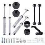 2.5" Suspension Lift Kit for Jeep Wrangler JK (2007–2018) Fit 35" Tire