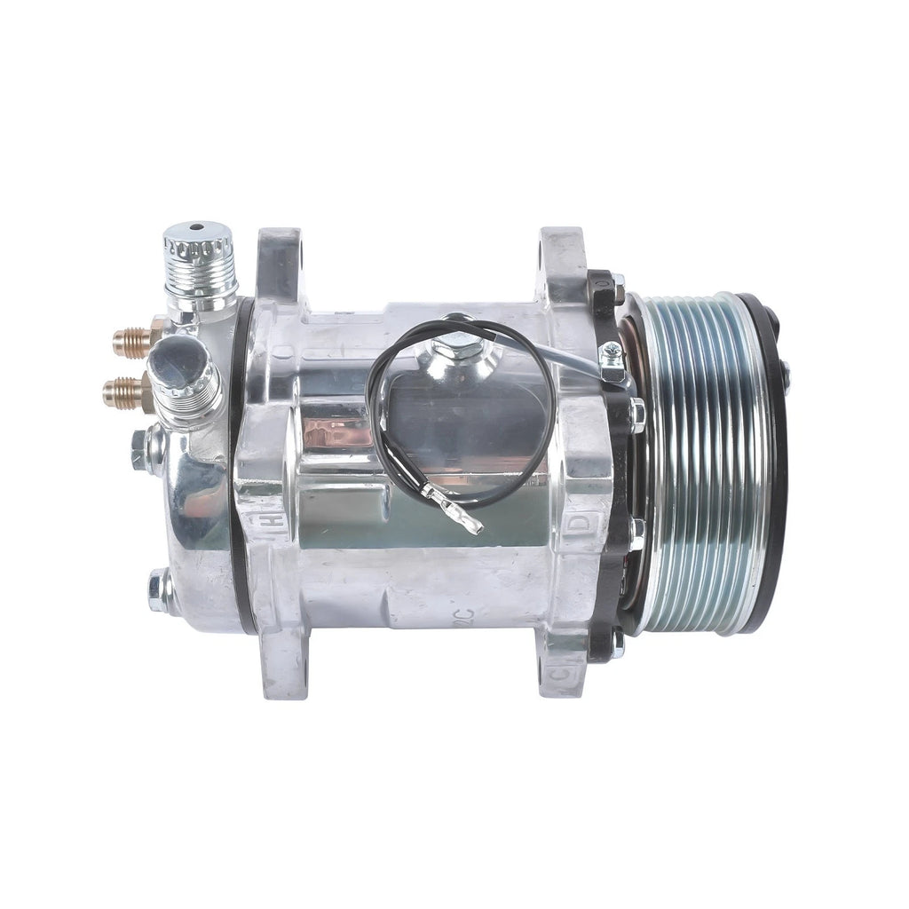 A/C Compressor with Clutch for Sanden 508 Style Vehicles