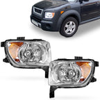 Pair Headlights for Honda Element (2003–2008)