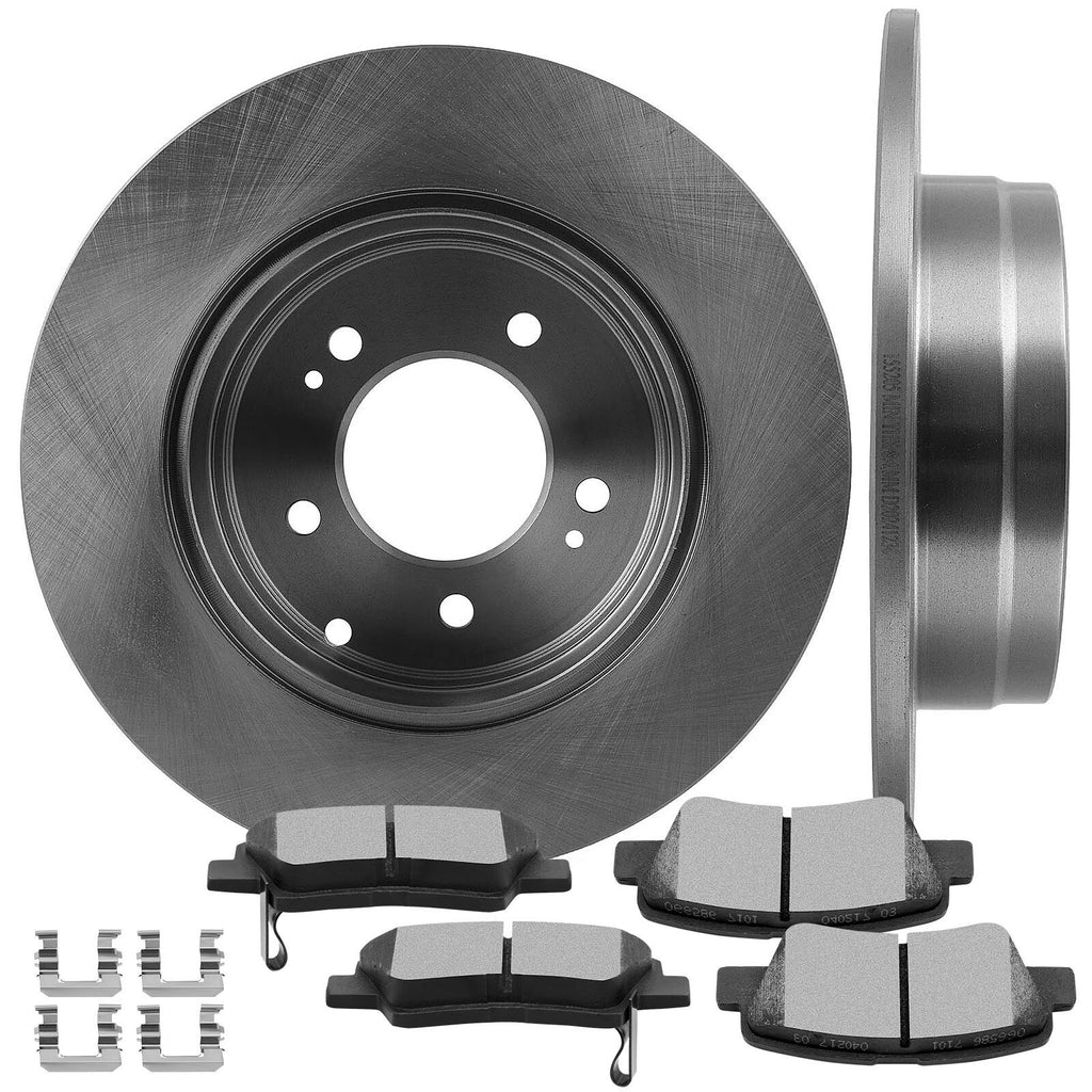 Rear Brake Pads and Rotors for Kia Optima (2013–2016)