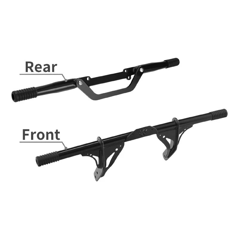 Front & Rear Crash Bar Protectors for Harley Dyna (2006–2017)