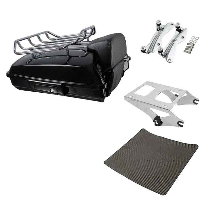 Razor Trunk Backrest Mount for Harley Touring Road King Glide (2014–2026)