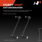 2X Front Stabilizer Bar for Chevy Cobalt (2005–2010) Pontiac G5 Saturn Aura