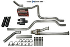 2.5" Dual Exhaust Kit for Toyota Tundra (2014–2021) - Super 10, Black Tip