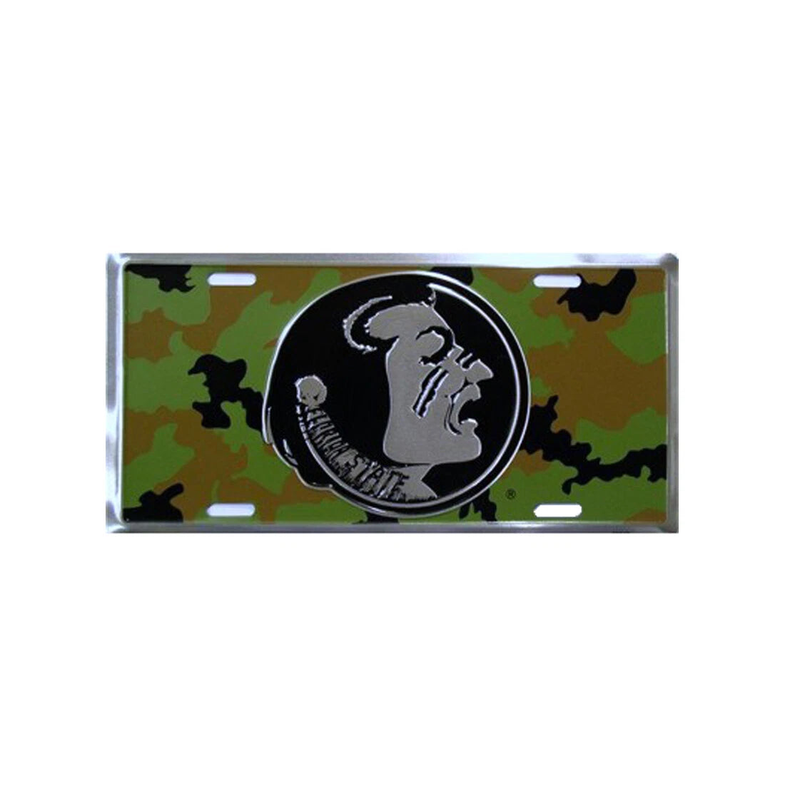 Metal License Plate for Florida State University Seminoles (L551)