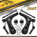 Set of 8 Front Side Control Arm Ball Joints Tie Rod Ends for Jeep Compass (2007–2023)
