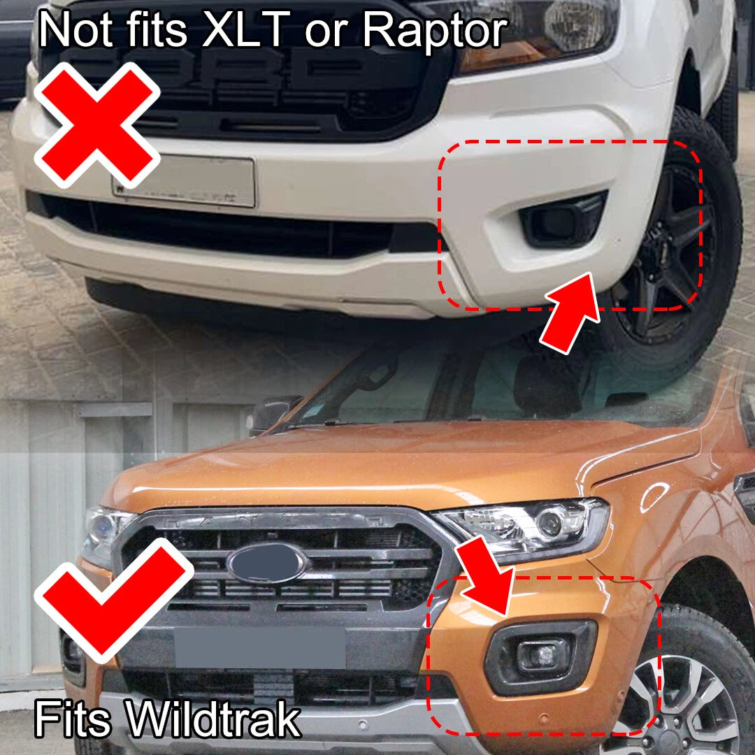 LED Daytime Running Light DRL with Turn Signal for Ford Ranger Wildtrak (2019–2021)