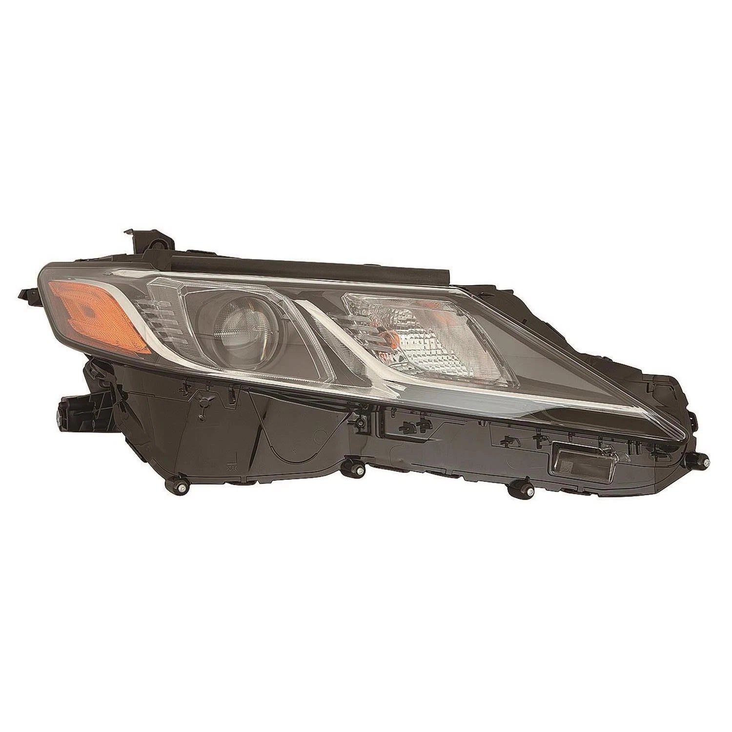 Replacement Passenger Side Headlight Assembly w/o Full LED for 2018 Toyota Camry