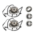 Front Rear Wheel Bearing Hub Assembly Kit for Ford Mercury