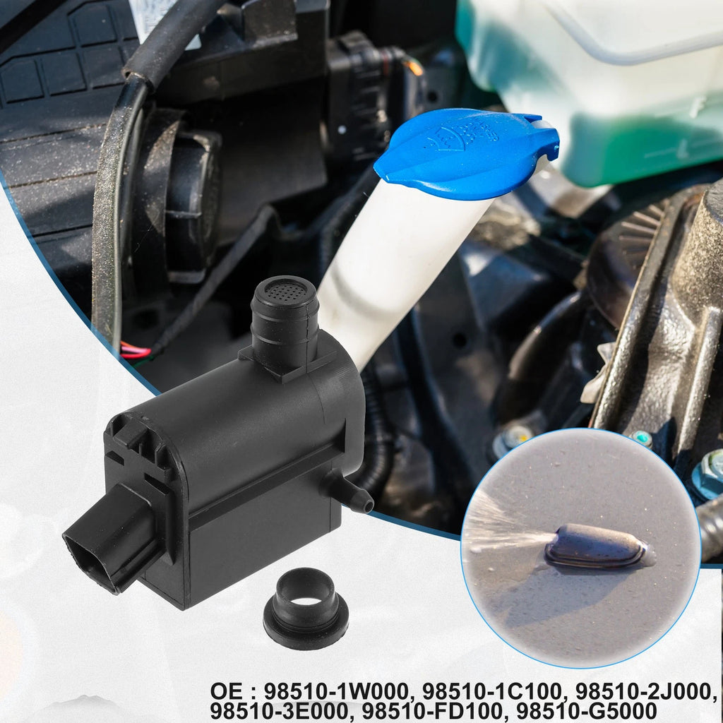 Windshield Washer Pump for Hyundai Accent (2000–2015)