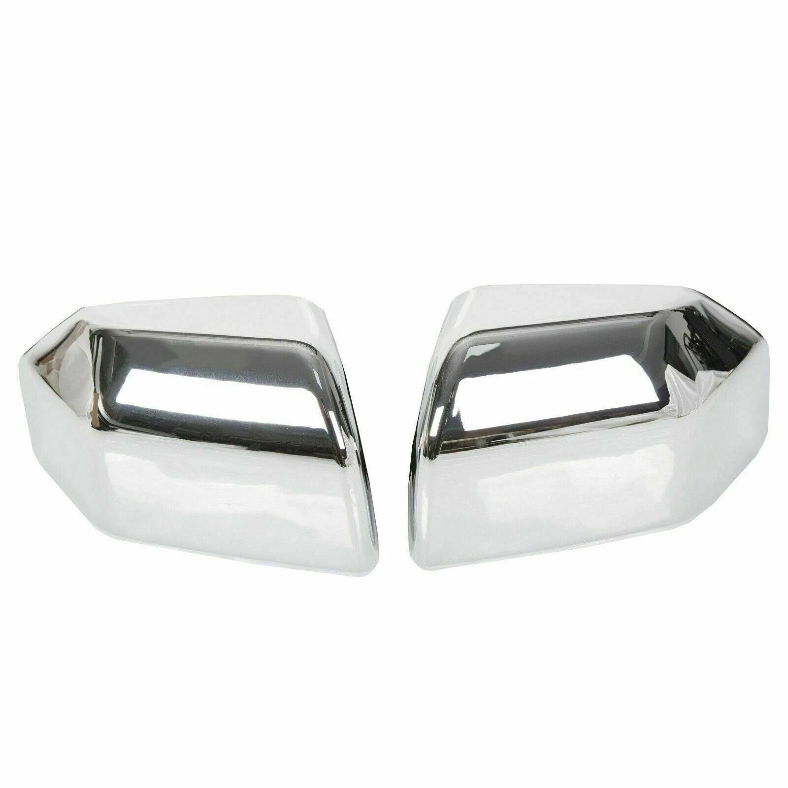 Set of 2 Chrome Side View Mirror Covers for Ford F-150 (2015–2020)
