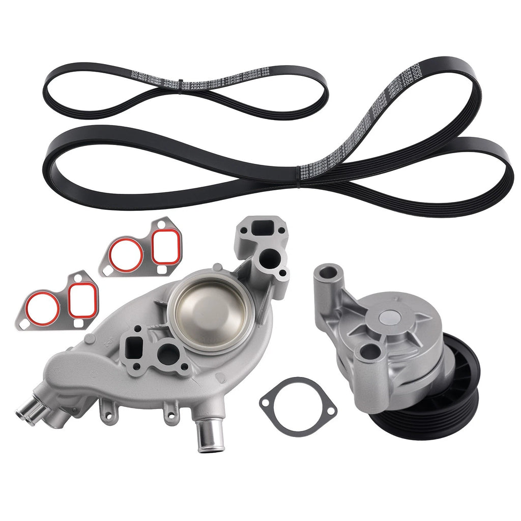 Timing Belt Water Pump Kit for Chevy Silverado 2500, Express, Suburban, GMC Yukon (2000–2006)
