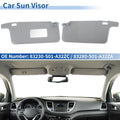 Set of 2 Sun Visors for Honda Civic (1996–2000) Gray No.83230-S01-A32ZC