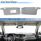 Set of 2 Sun Visors for Honda Civic (1996–2000) Gray No.83230-S01-A32ZC