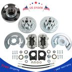 Front Drum-Disc Brake Conversion Kit for Ford Mustang (1964–1969)