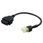 4 Pin to 16 Pin OBD2 Cable Connectors for Honda Motorcycles